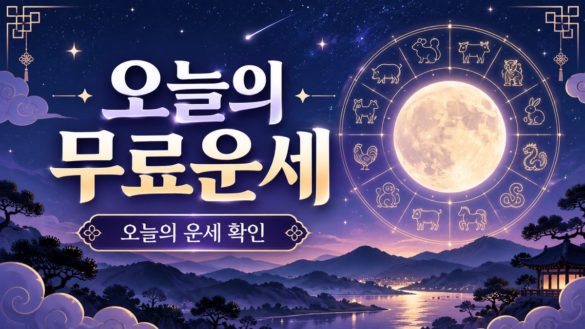 오늘의 무료운세